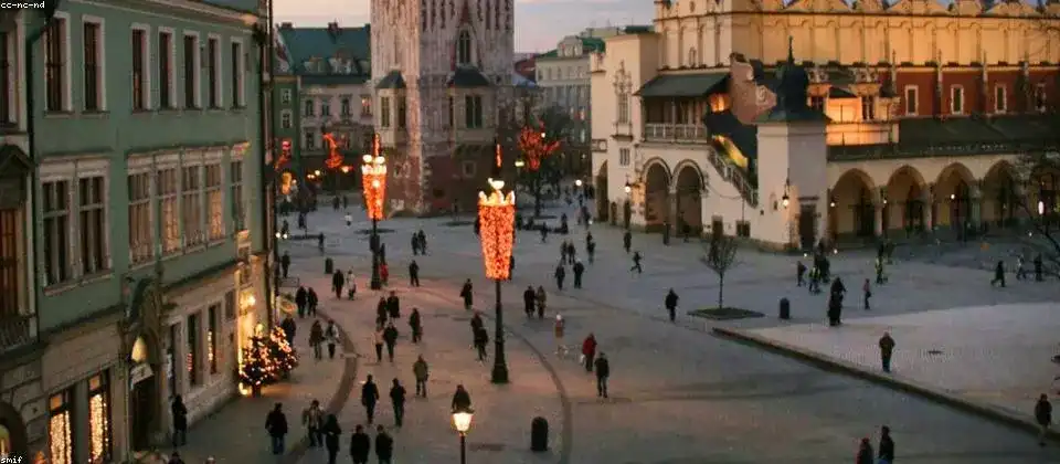 Kraków — panorama lub centrum miasta